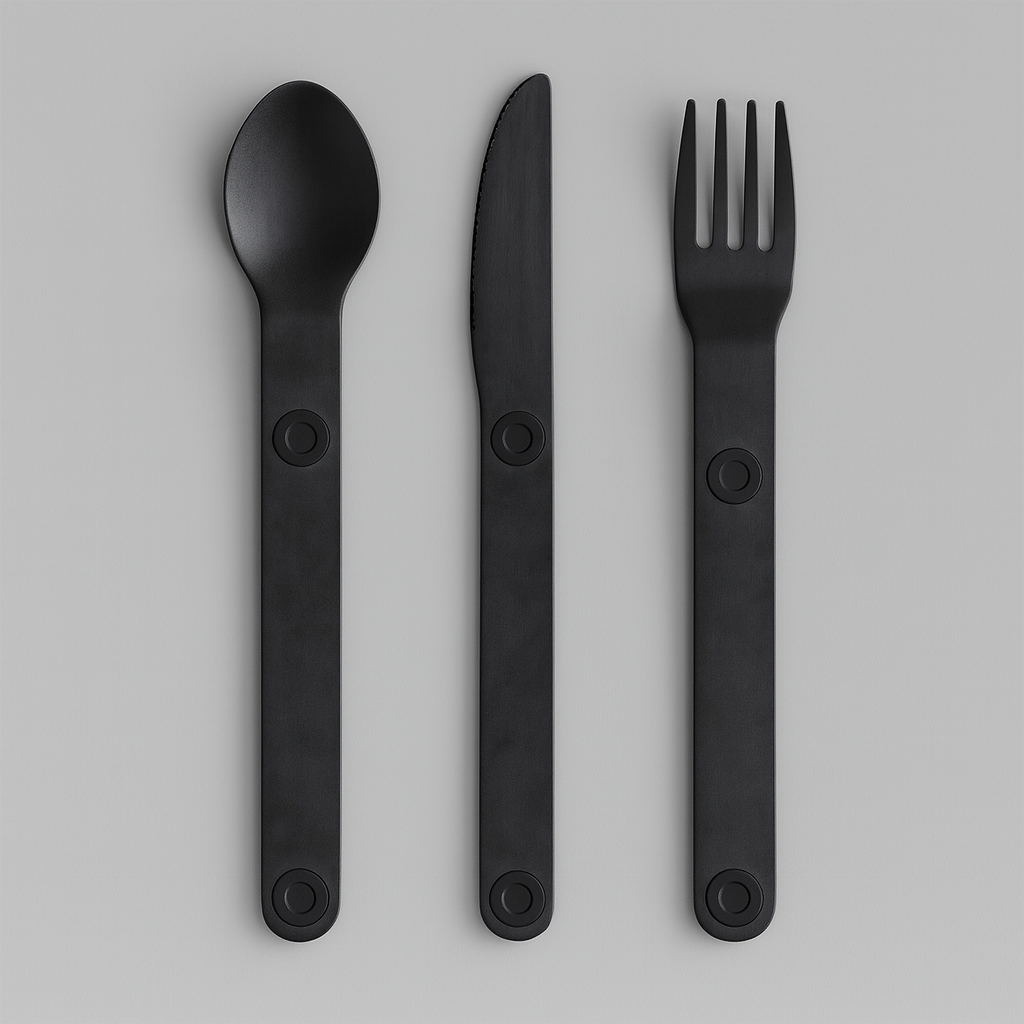 Set de Couverts Magnétiques en Acier Inoxydable – Shake Your Life