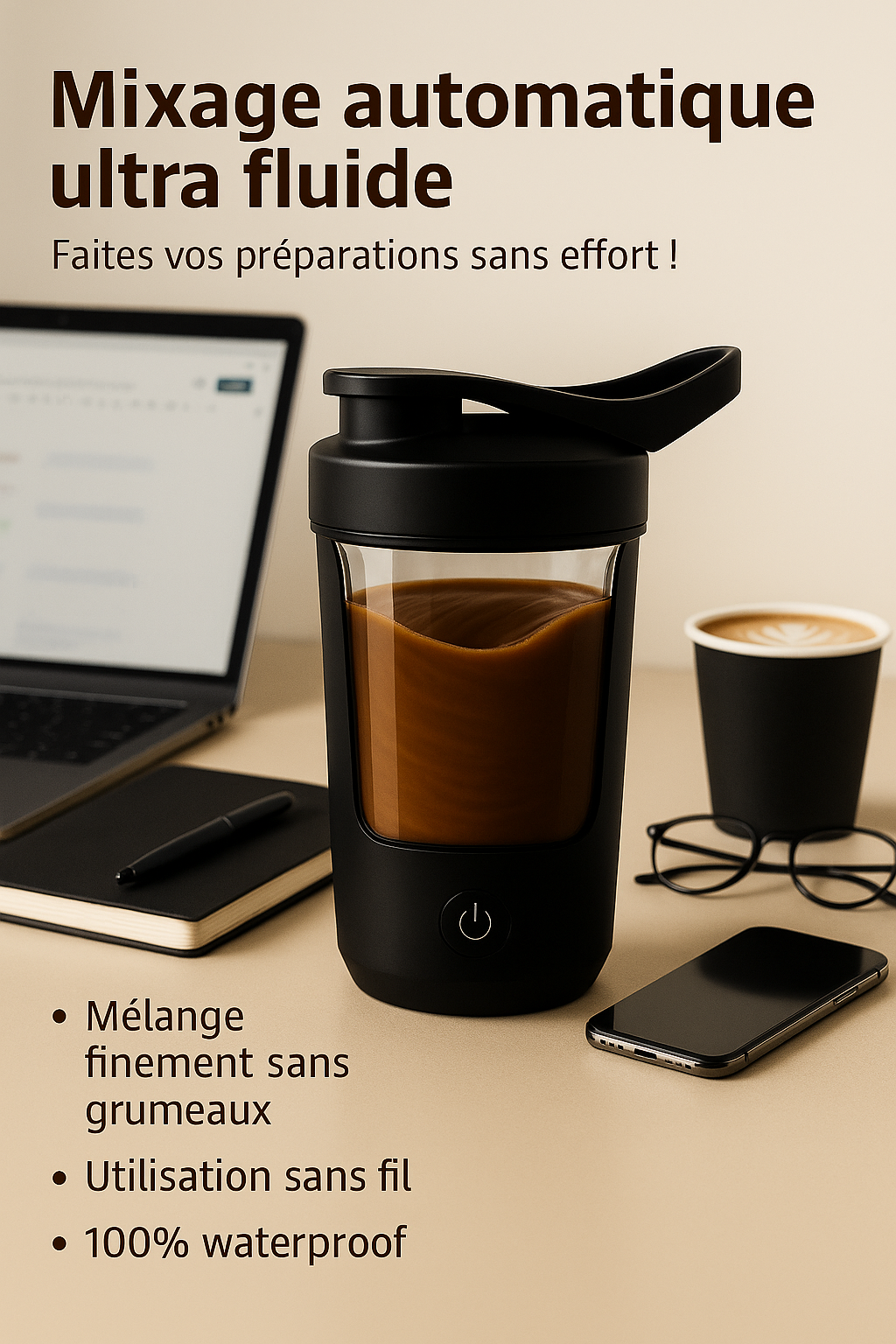 Shaker intélligent - Mélange automatique